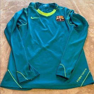 FCBarcelona fit dry soccer shirt